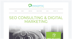 Desktop Screenshot of panopticmarketing.com